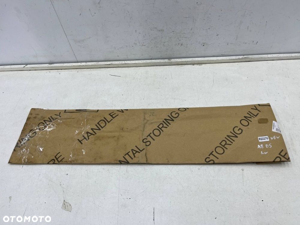 Listwa Audi A8 D5 17r.- NOWA lewa nakładka zgarniająca szyby przedniej czołowej zaślepka 4n0854327 - 12