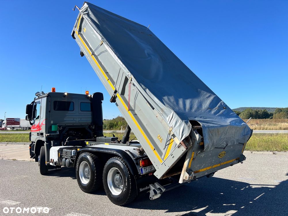 Mercedes-Benz ACTROS 2646  6X4* MILEER KIPER 3 strony*BORDMATIC* 460 koni Automat*Nowe wszystkie opony! - 21