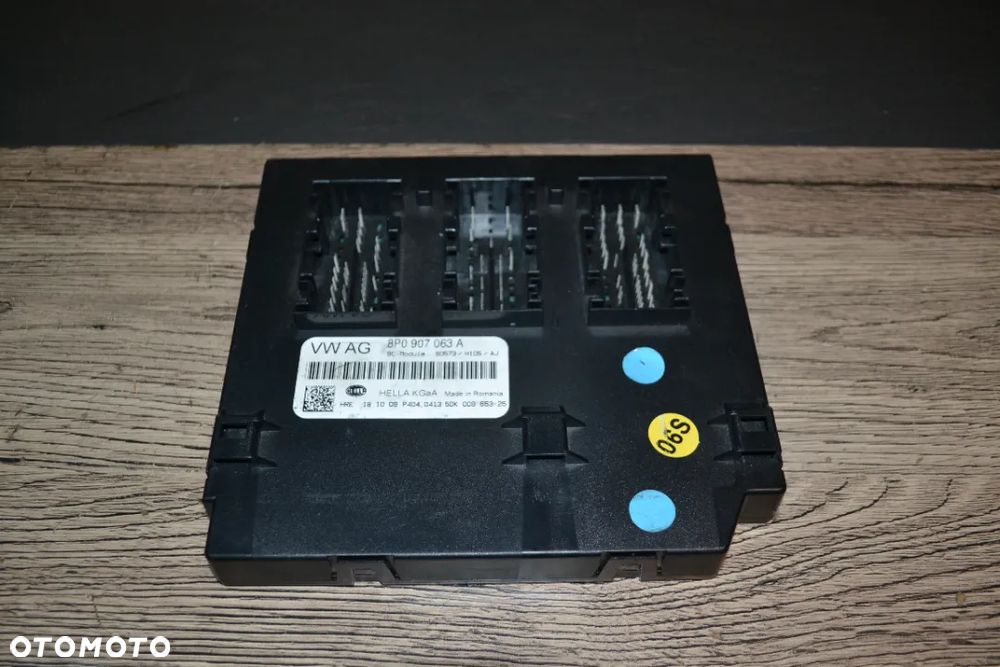 AUDI A3 8P LIFT 08-12 MODUŁ STEROWNIK BCM 8P0907063A - 3