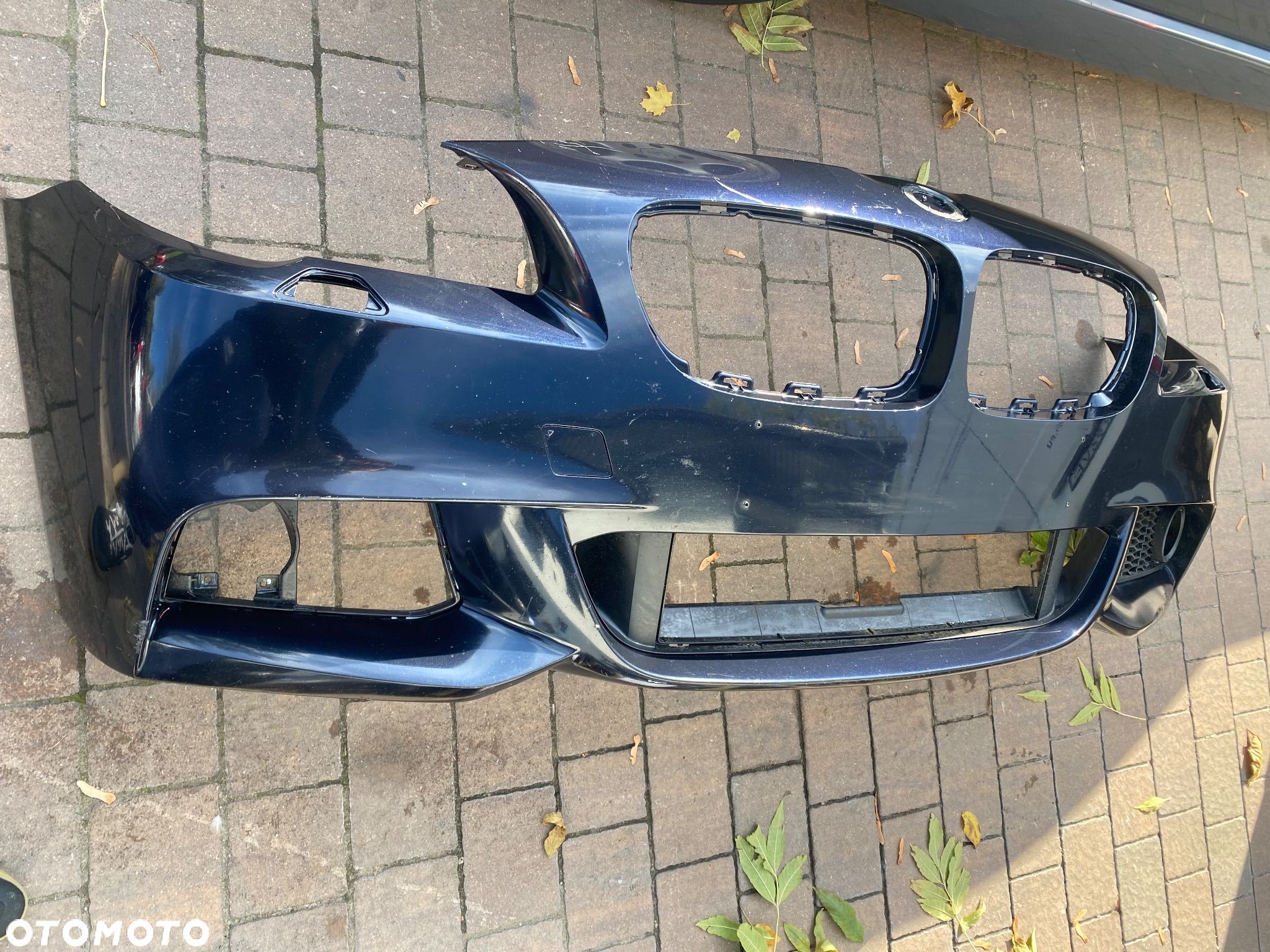 BMW F10 M-PAKIET ZDERZAK CARBONSCHWARZ ORG - 1