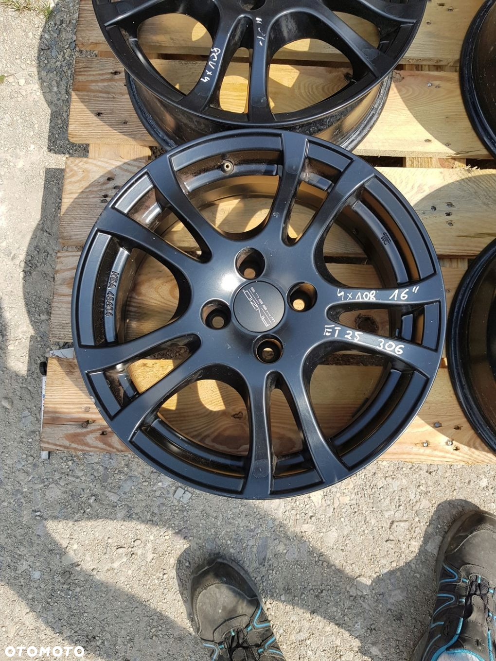 ALUFELGI ANZIO KBA68604 PEUGEOT CITROEN FORD 6.5 x 16 4x108 ET25 - 5