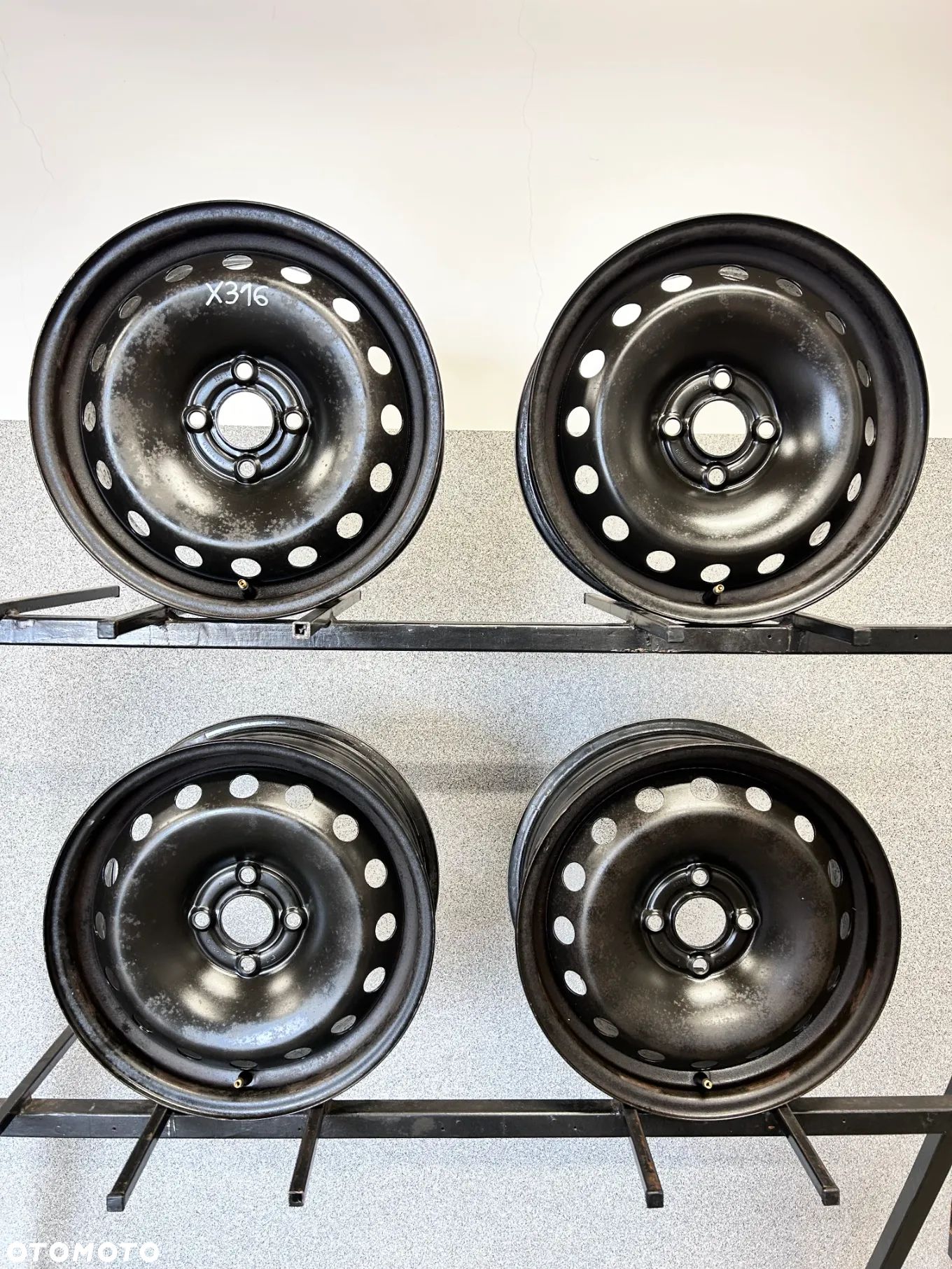 4 FELGI STAL. FIAT GRANDE PUNTO 15'' 6J ET43 FIAT: 50529050 - 1
