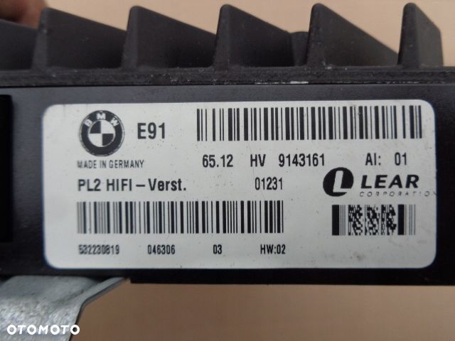WZMACNIACZ SYSTEMU HIFI BMW e91 9143161 - 2