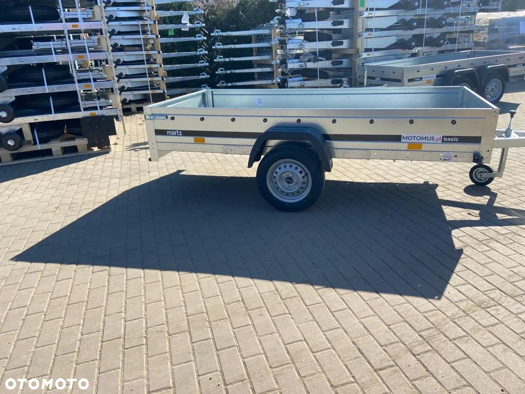 Martz Przyczepa Martz Basic 264 1 oś 264x126x30cm DMC 750 kg dostawa pod dom - 2
