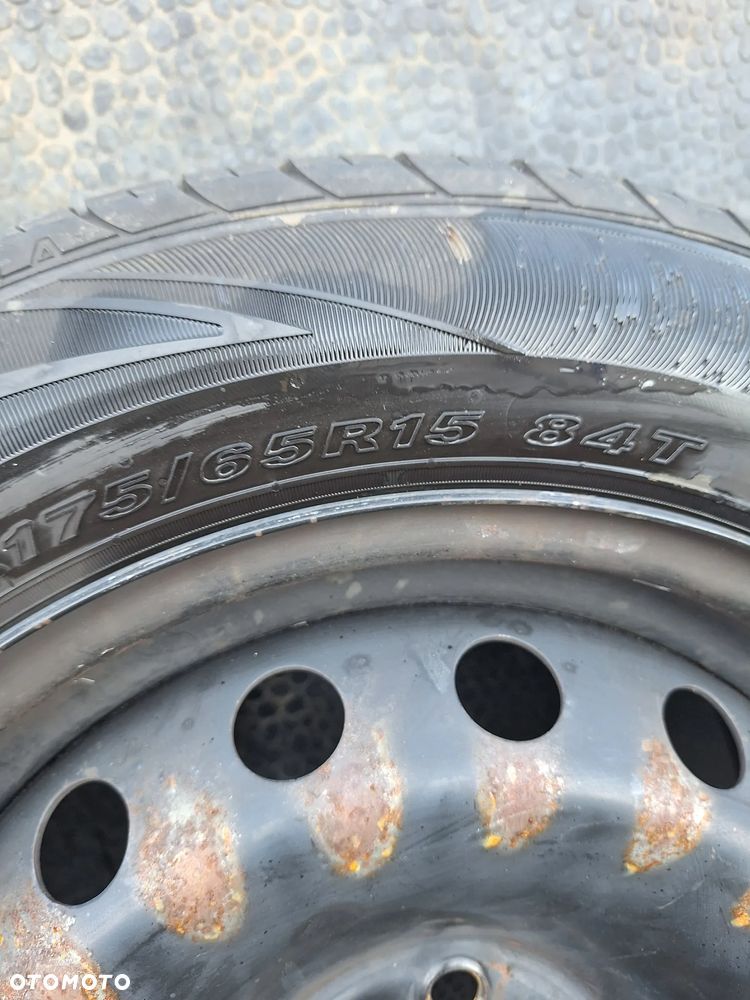 FELGI STALOWE 15 CALI ,OPONY 175/65R15- FIAT GRANDE PUNTO-4x98 /ET 43 - 8