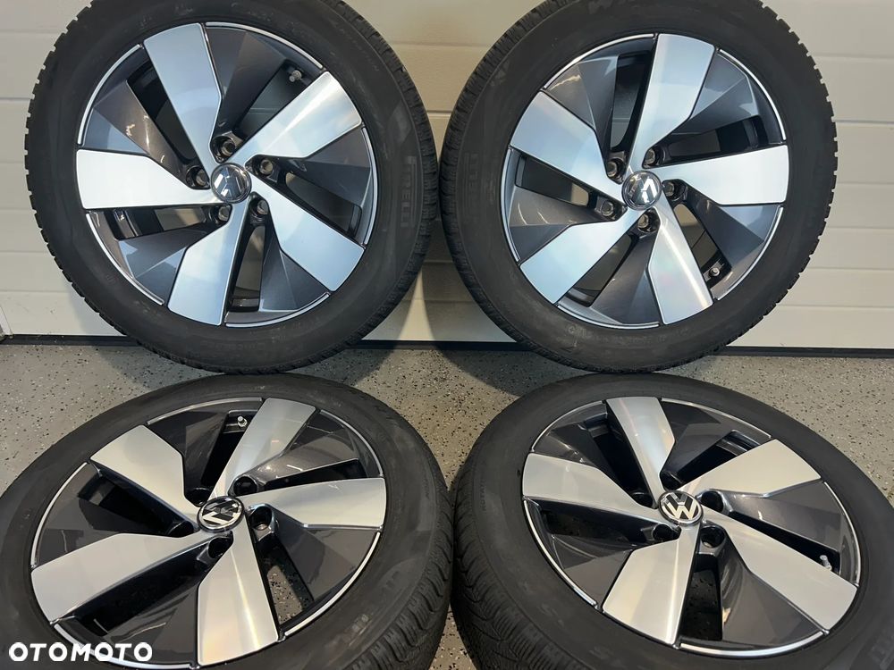 Oryginalne KOŁA FELGI 17 VW Passat B9 B8 Pirelli 215/55R17 2024r 7,5mm jak NOWE - 4