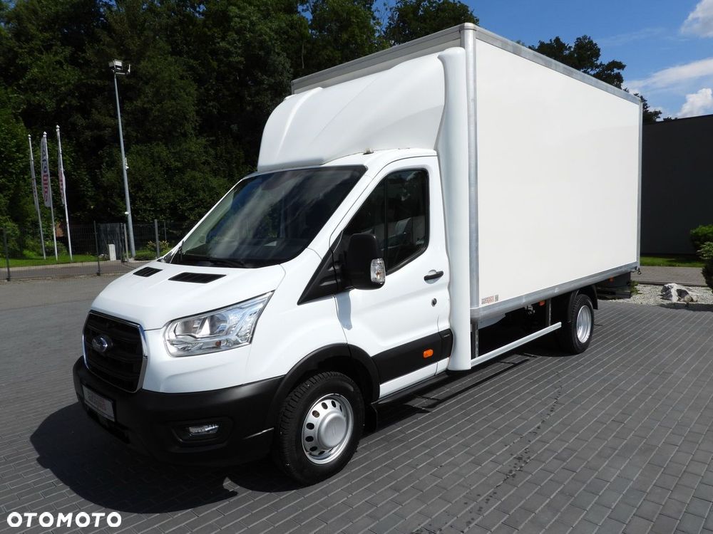 Ford TRANSIT KONTENER WINDA 8 PALET TEMPOMAT LEDY BLIŹNIACZE KOŁA KLIMATYZACJA  130KM - 7