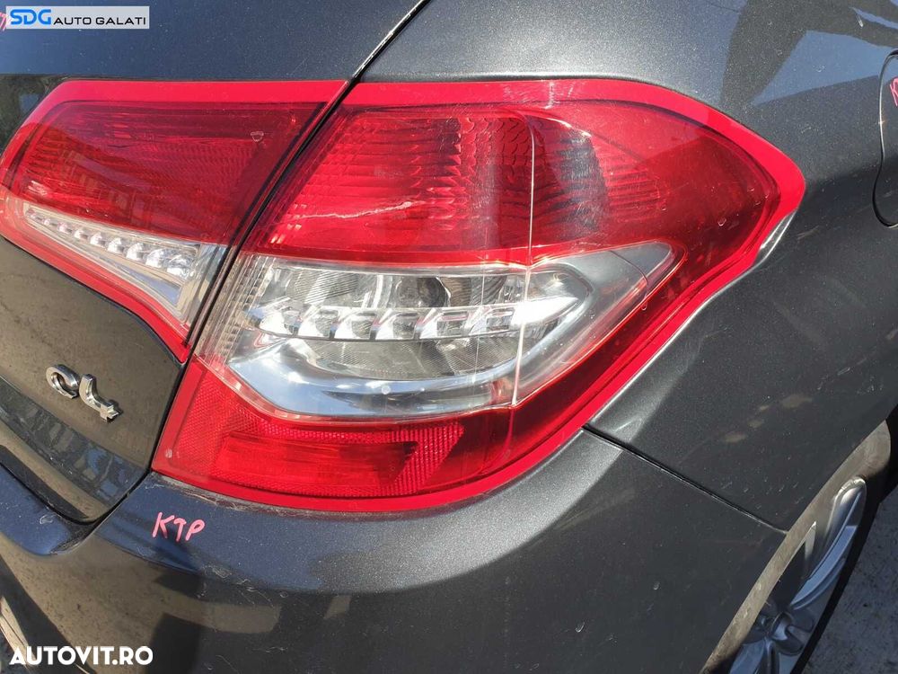 Tripla Stop Lampa Dreapta de pe Aripa Caroserie cu Defect Citroen C4 II 2010 - 2015 [C7831] - 1