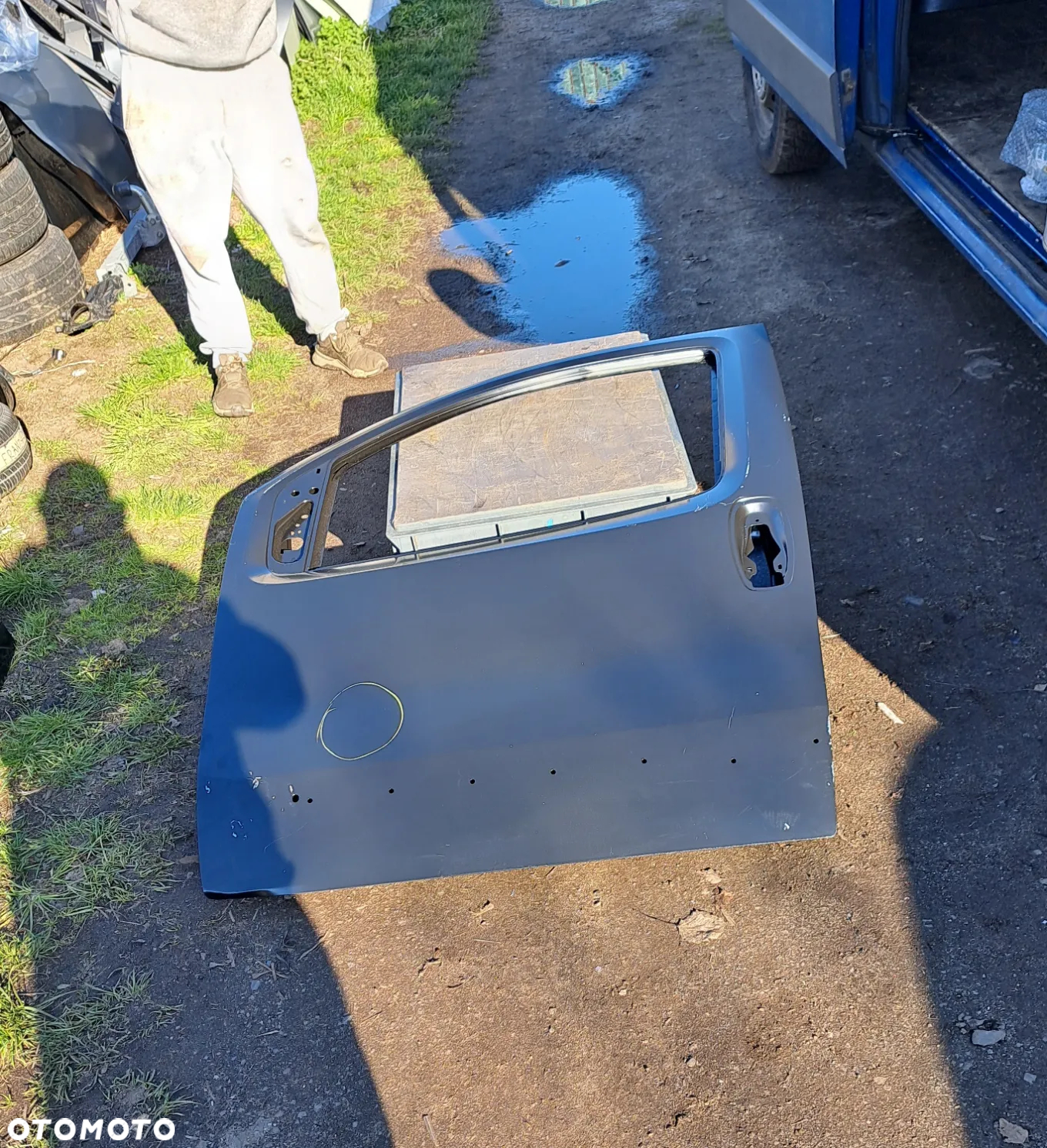 Drzwi przednie lewe Fiat Fiorino III Qubo Citroën Nemo Peugeot Bipper 1396516080 Drzwi lewy przód przednie - 2