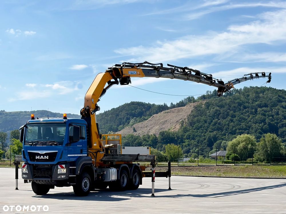 MAN TGS 26.440 * CIĄGNIK SIODŁOWY + EFFER 585 6/S + JIB 6S + PILOT * 6x6 - 2
