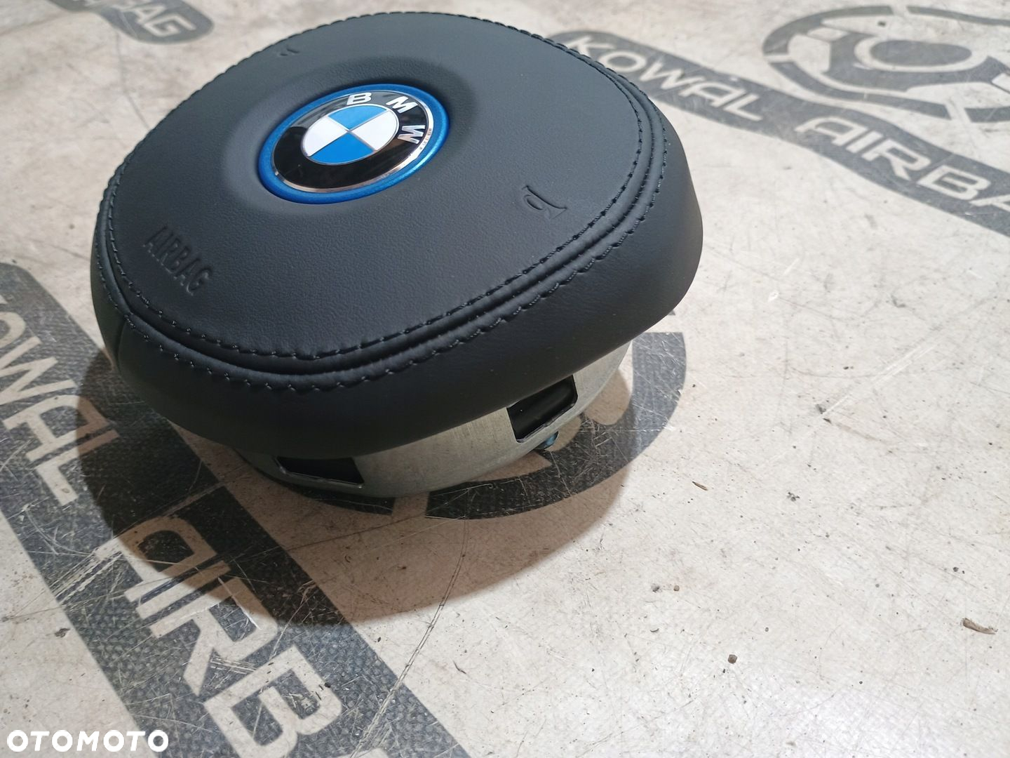 BMW 5 G30 G31 SKÓRA M-PAKIET EUROPA EU AIRBAG KIEROWCY ORYGINAŁ DEMONTAŻ - 6