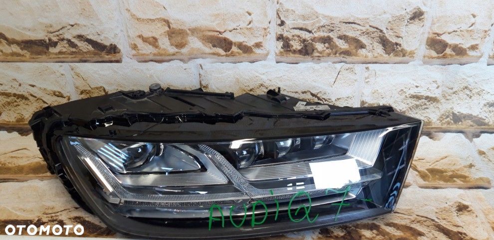 audi q7 4m0 941 036 matrix led europa prawa lampa - 1
