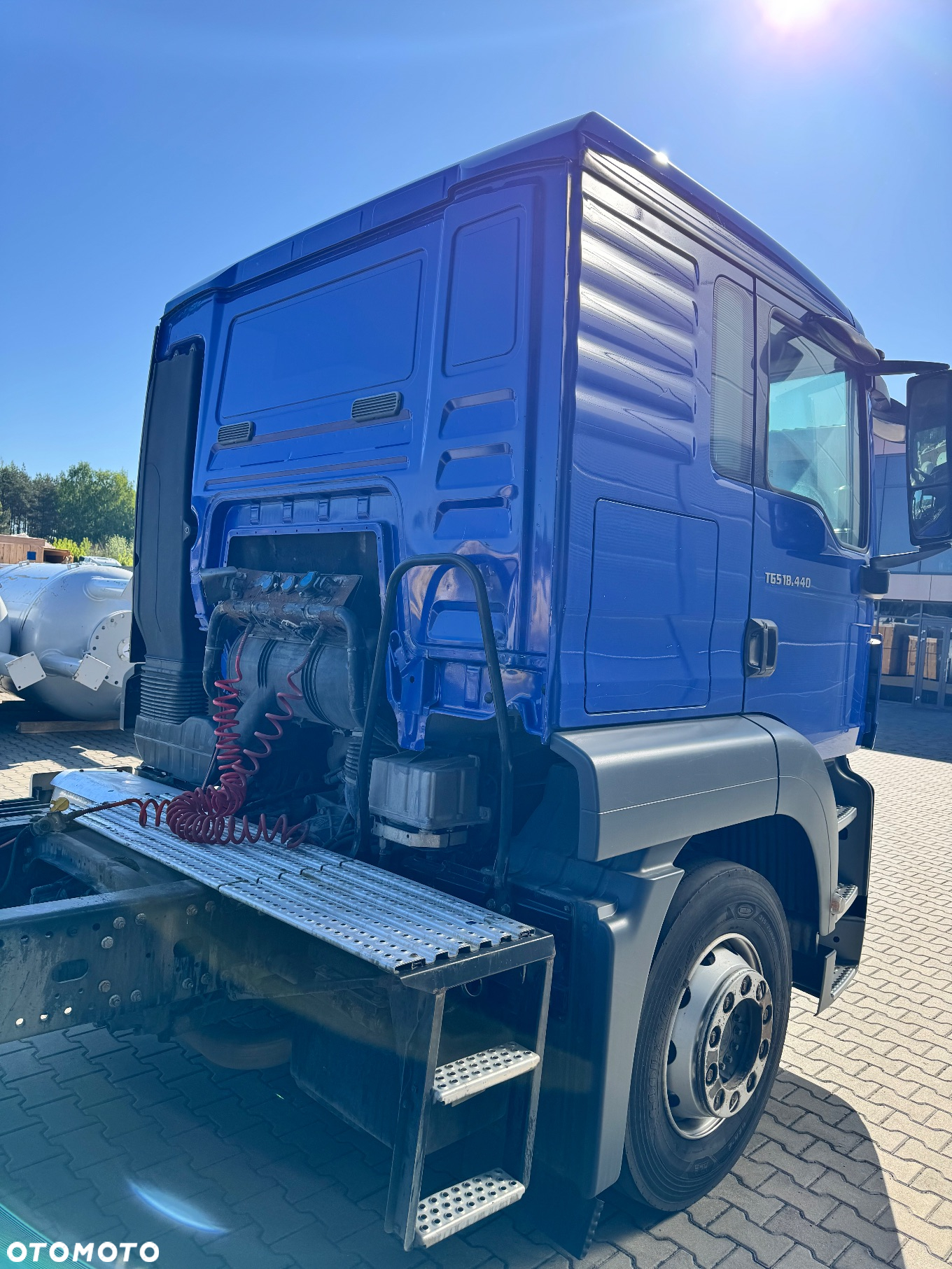 Kompletna kabina sypialna, niska Man Tgs 18.440 + stopnice + zderzak - 5