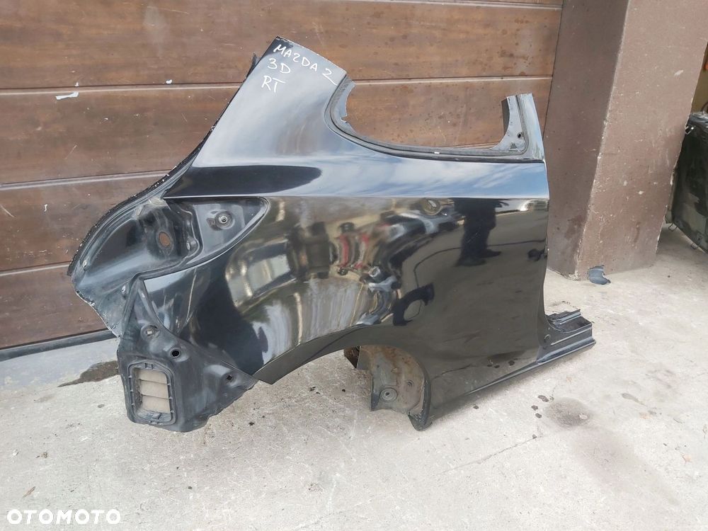 MAZDA 2 II DE błotnik prawy tył ćwiartka prawa 3D - 2