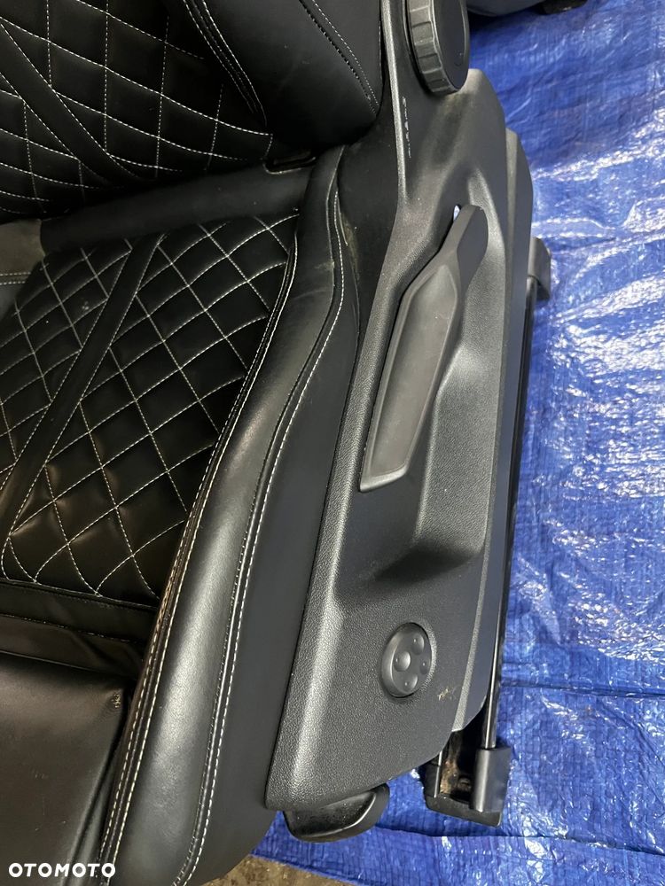 FOTELE AUDI Q5 80A S LINE SKÓRA PIKOWANE ELEKTRYKA GRZANE BARDZO ŁADNE - 6