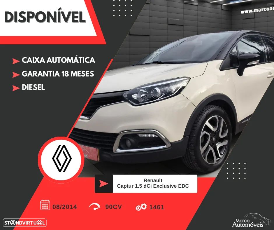 Renault Captur 1.5 dCi Exclusive EDC - 2