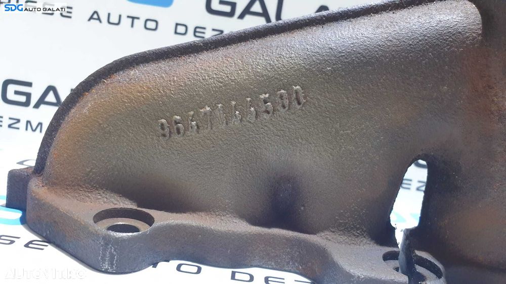 Galerie Evacuare Turbo Turbina Turbosuflanta Citroen C4 2.0 HDI 2010 - 2015 Cod 9647144580 - 3