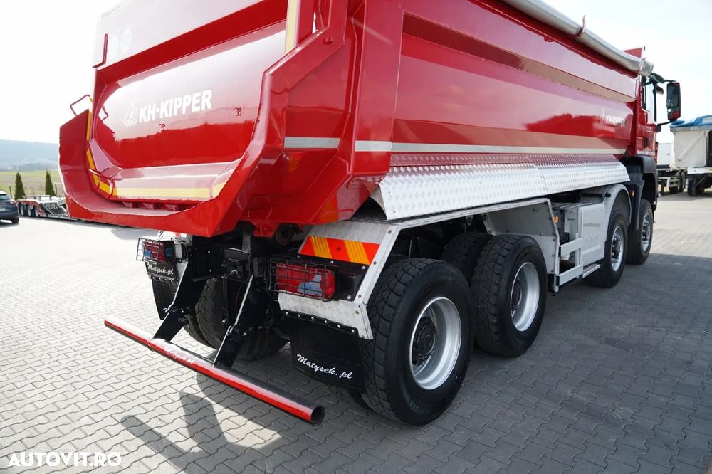 MAN TGS 41.480 / 8X8 / ​​​​BASCULĂ SPATE / KH KIPPER / AUTOMATĂ / EURO 6 - 19