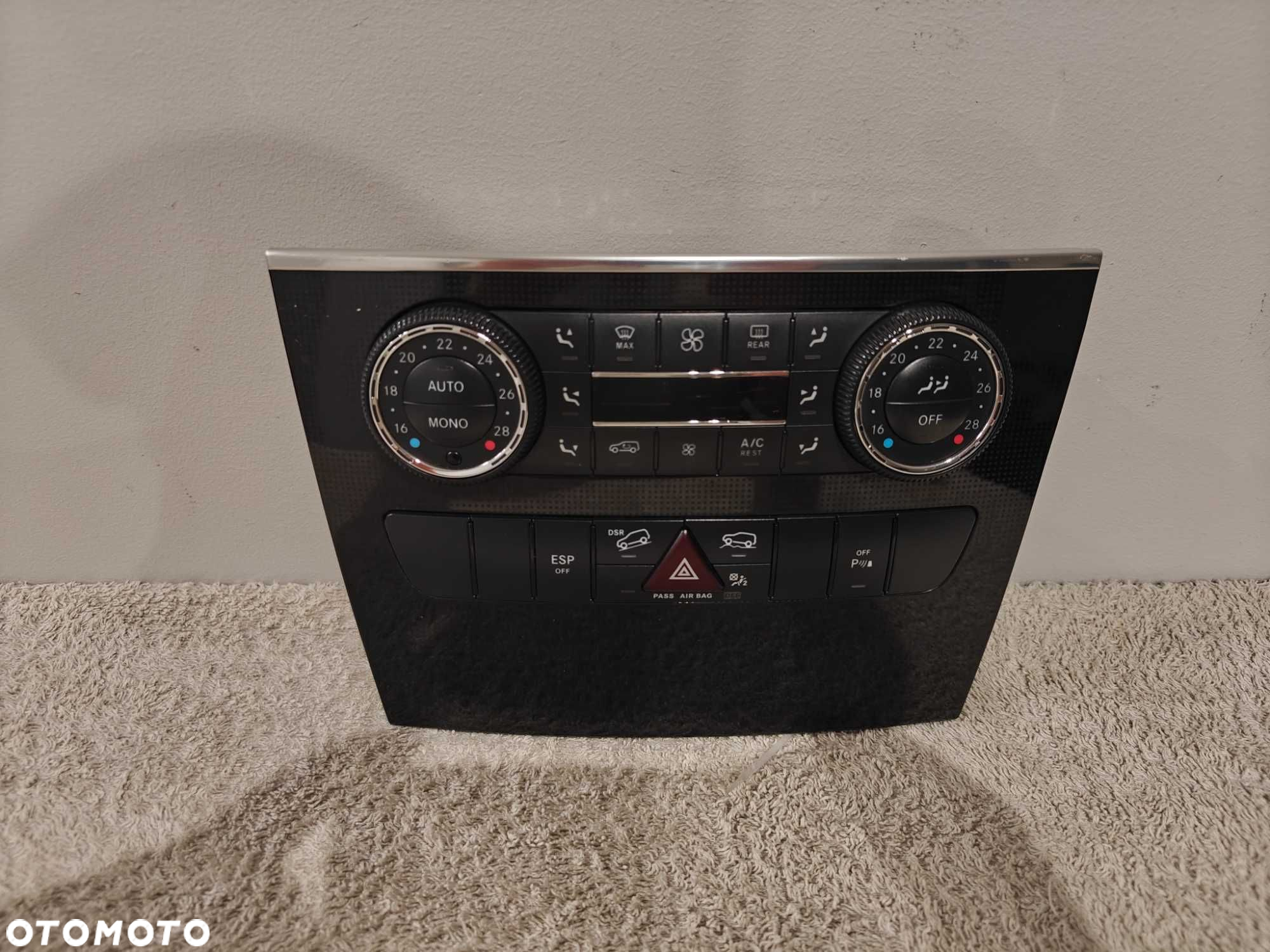 Panel Klimatyzacji Mercedes ML W164 Oryginał EUROPA - 4