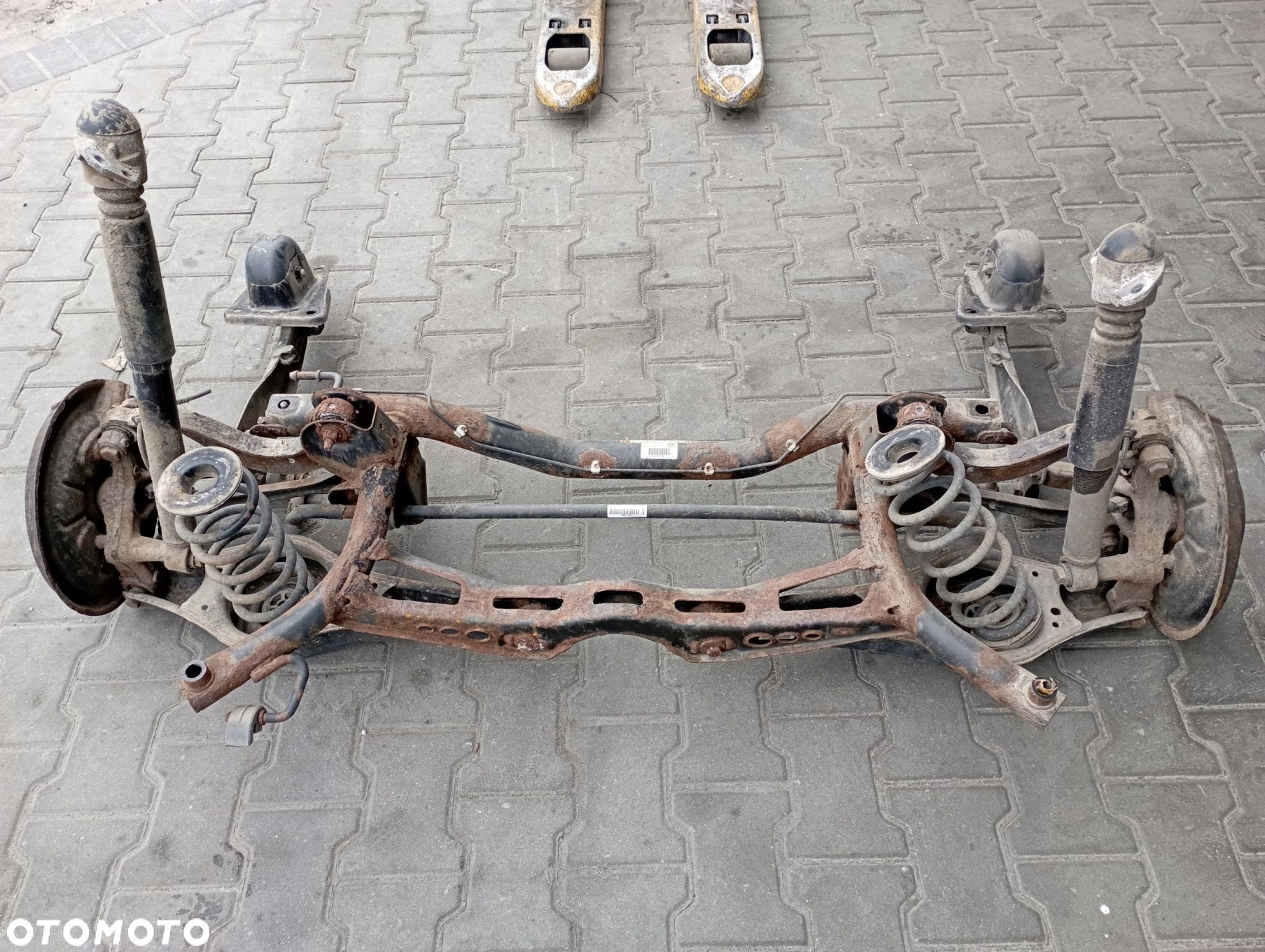SEAT ALTEA XL ZAWIESZENIE BELKA TYŁ TYLNE 1K0505315BF - 2