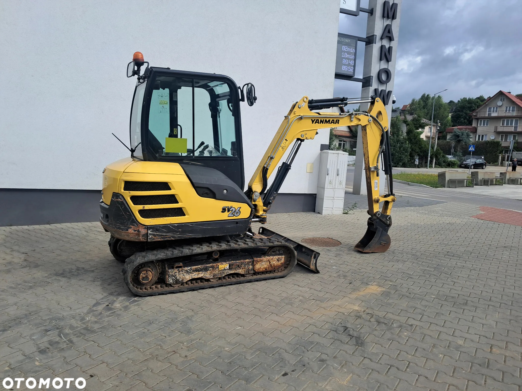 Yanmar SV 26 mini koparka długie ramię WAGA 2785 kg oświetlenie 2019r. silnik Yanmar 24 km bez DPF jazda szybka/wolna diesel VIO23 VIO27 SV22 U27 - 17