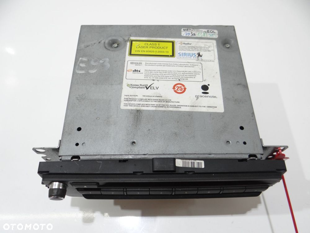 RADIO NAWIGACJA BMW E90 E91 E92 E93 9273187 - 4