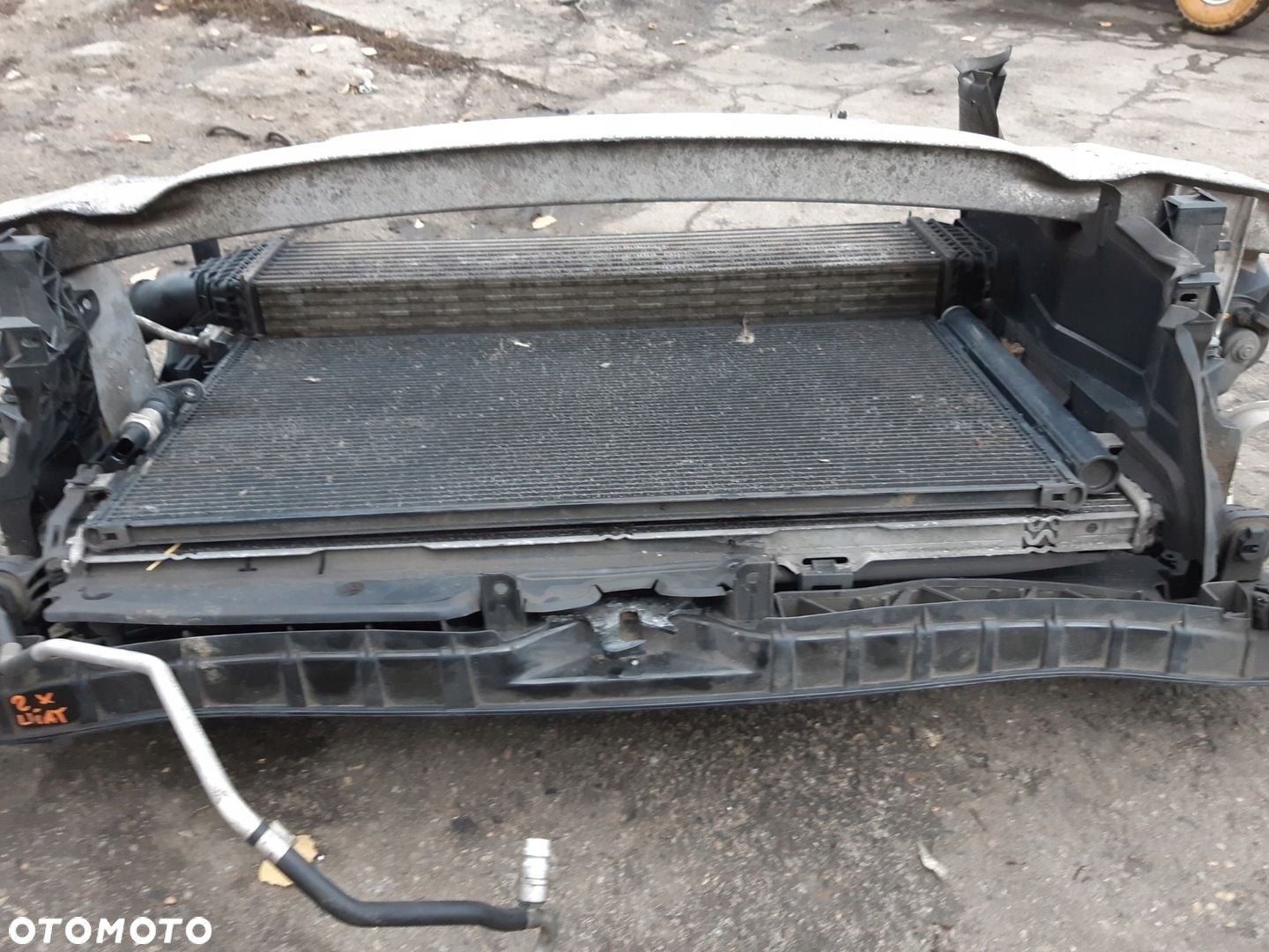 AUDI A6 C7 2.0 TDI TFSI PAS PRZEDNI WENTYLATORY CHŁODNICE BELKA WZMOCNIENIE - 6