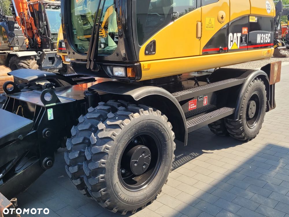 Caterpillar M315C / ROTOTILT ze szczypcami / ZADBANY EGZEMPLARZ / - 11