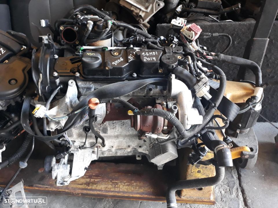 CITROEN PEUGEOT MOTOR 1.6 HDI 2014 9H06 MT109 - 2