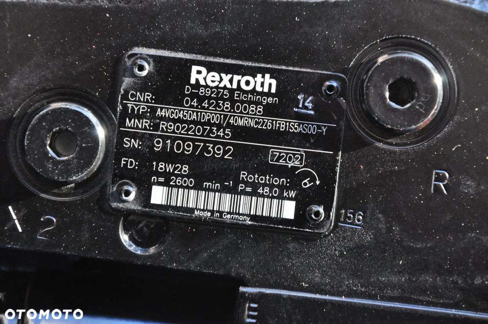 POMPA JAZDY REXROTH NOWA !!! NR A4VG045DA1DP001/40MRNC2Z6IFB1S5AS00-Y - 8