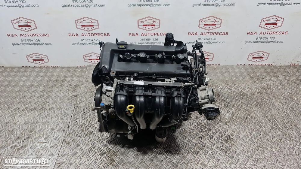 Motor Completo Ford Mondeo IV 2.0 16V Ref AOBA - 5