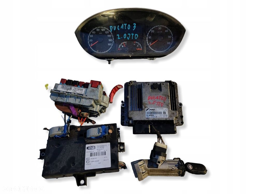 KOMPUTER STEROWNIK SILNIKA 0281030093 FIAT DUCATO 3 III 2.0 HDI JTD - 1