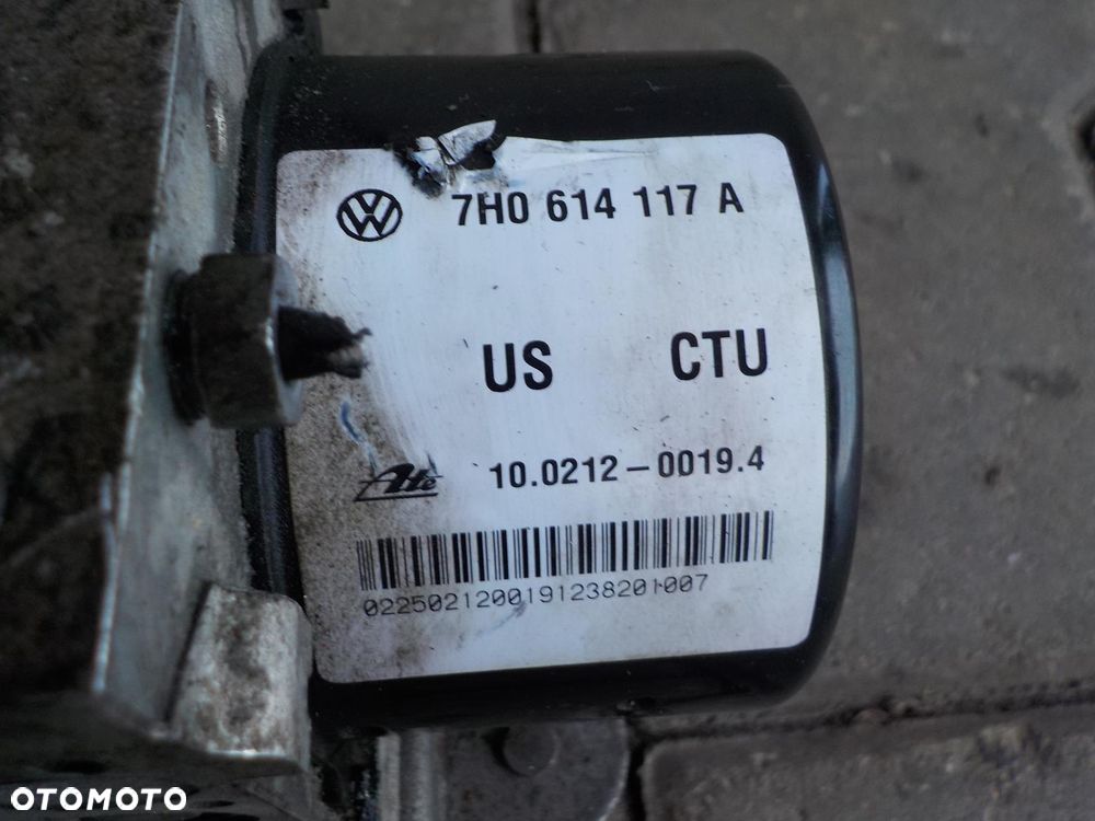 VW T5 MODUŁ POMPA ABS 7H0614117A 7H0907379S - 2