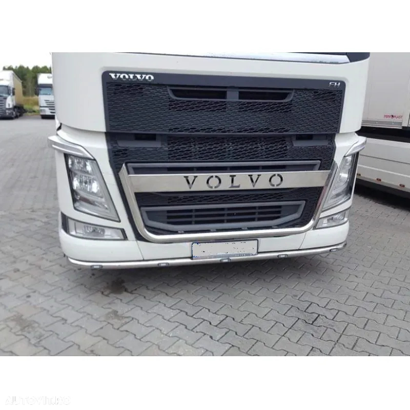 Bullbar grila, bara proiectoare cu 5 LED-uri incluse, Volvo FH4, Euro 6 - 7