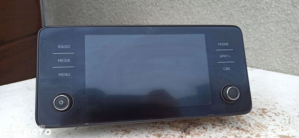 SCALA KAMIQ WYŚWIETLACZ RADIO MIB3 654035869F - 1