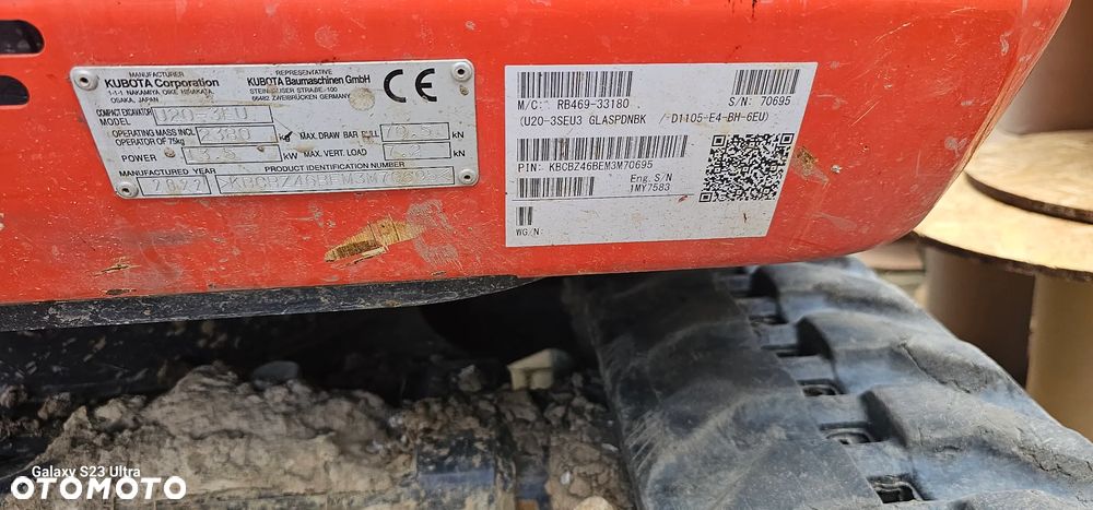 Kubota U20 - 1