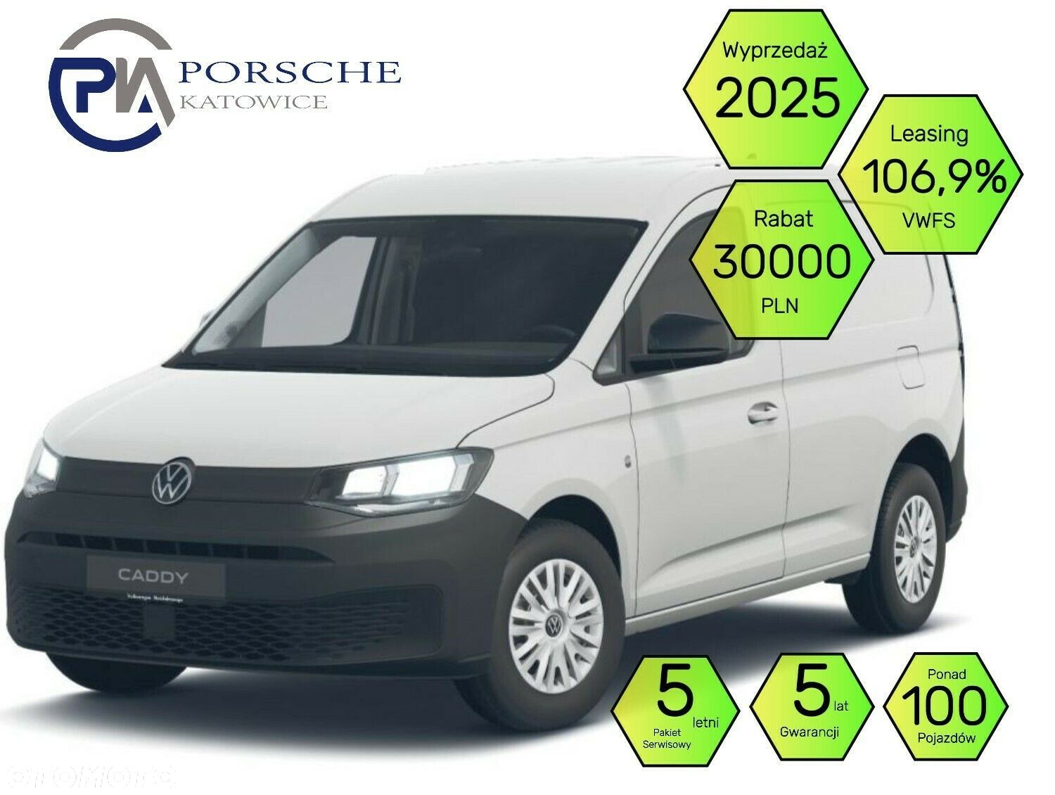 Volkswagen Caddy Cargo 2.0 TDI 102 KM 6bm - 1
