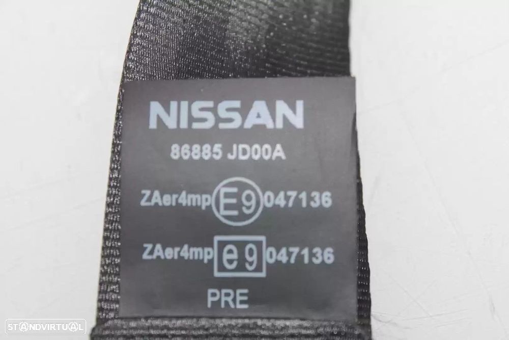 CINTO SEGURANÇA FRONTAL ESQUERDO NISSAN QASHQAI / QASHQAI +2 I 2008 -86885JD00A - 2