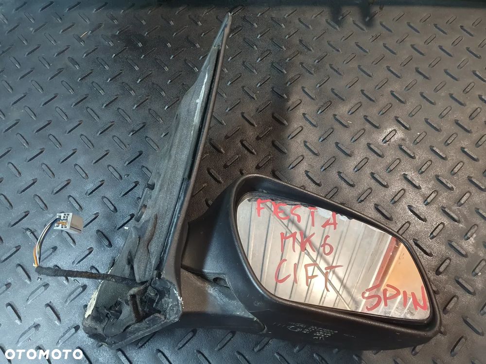 LUSTERKO PRAWE ELEKTRYCZNE FORD FIESTA MK6 LIFT  5 PIN EUROPA - 3