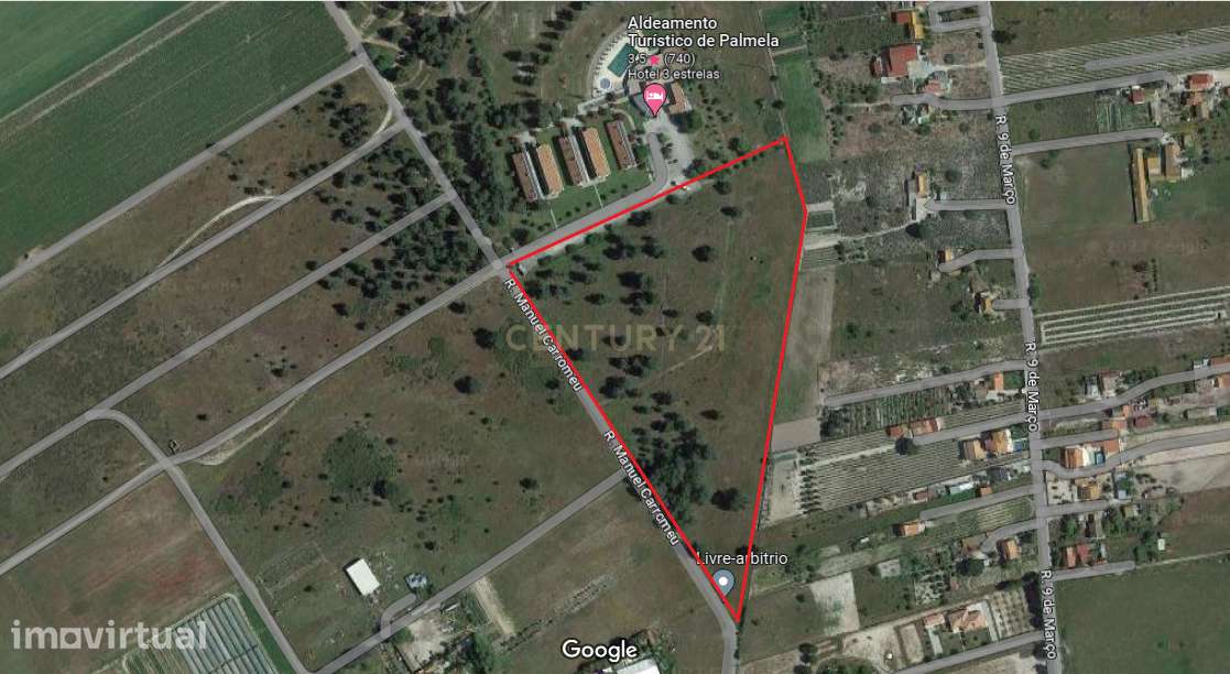 Terreno urbano e rústico situado nos Cajados com com viabilidade de co - Grande imagem: 2/30