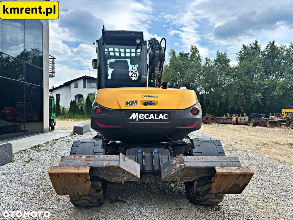 Mecalac 9 MWR KOPARKA KOŁOWA 2019R. | MECALAC 11 KOMATSU PW 98 TEREREX TW 95 110 WACKER NEUSON 100 YANMAR - 19