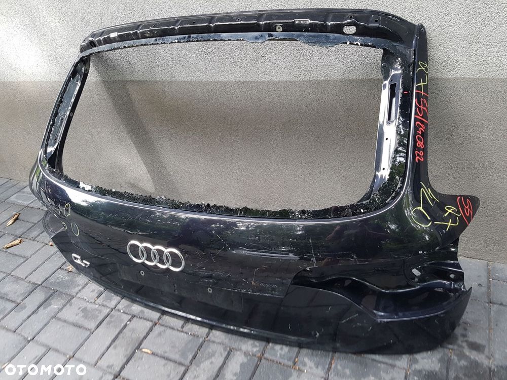 audi q7 klapa tył 4l0827023 - 3