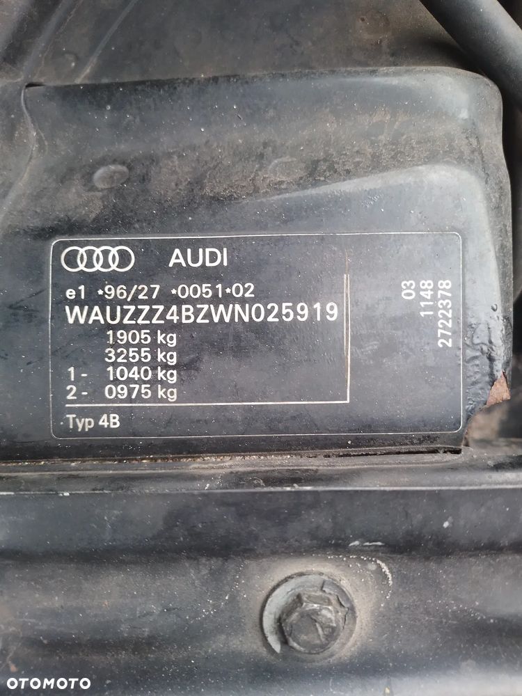 AUDI A6 C5 1.8 TURBO AEB LY9B KOMPLETNY SILNIK - 5