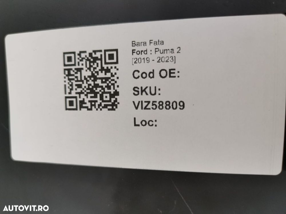 Bara Fata Ford Puma 2 2019 2020 2021 2022 2023 Originala In Stare Buna - 8