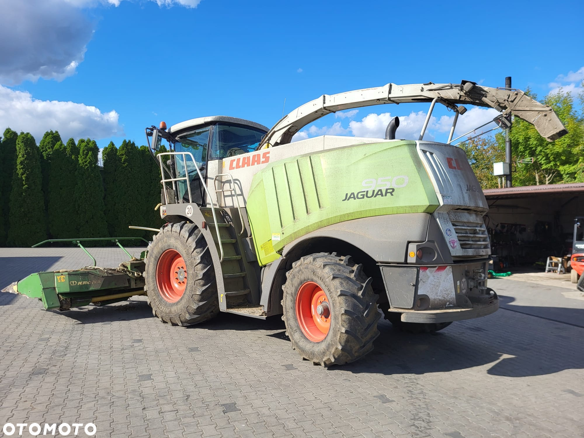 Claas JAGUAR 950 + Krone Easycollect 6000 + PU300HD - 4