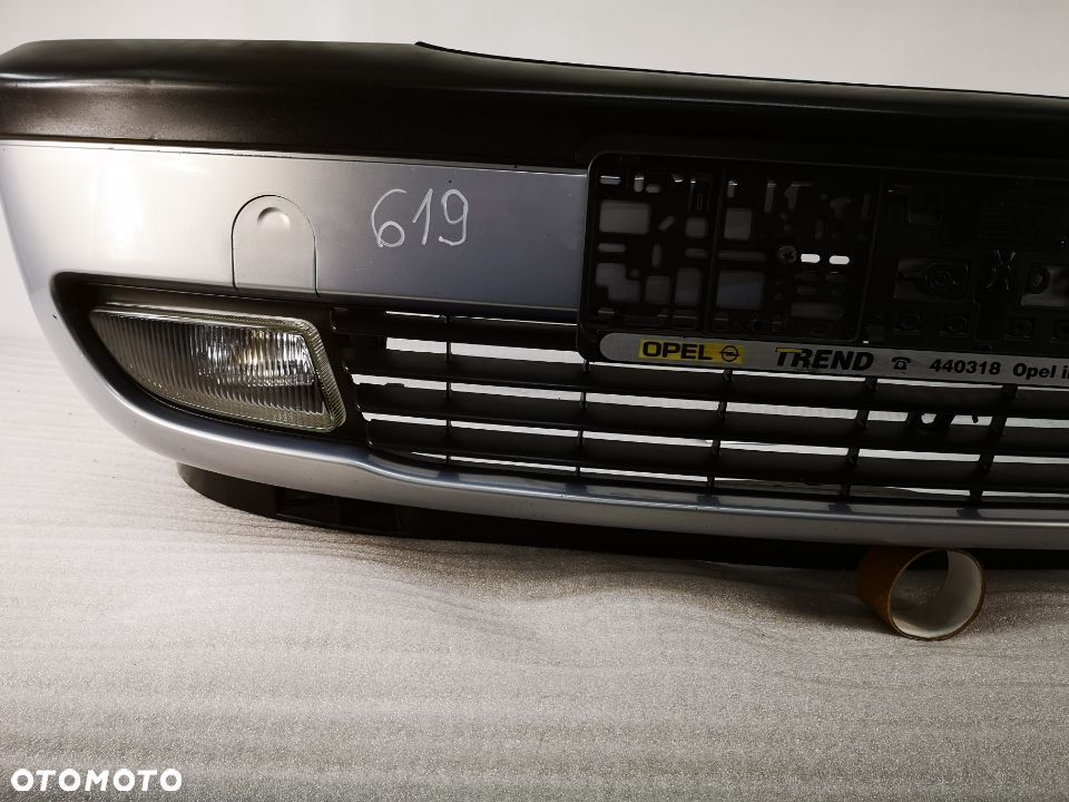OPEL ZAFIRA 98- KOMPLETNY ZDERZAK Z HALOGENAMI PRZEDNI PRZÓD NR AUKCJI NZ619 - 8