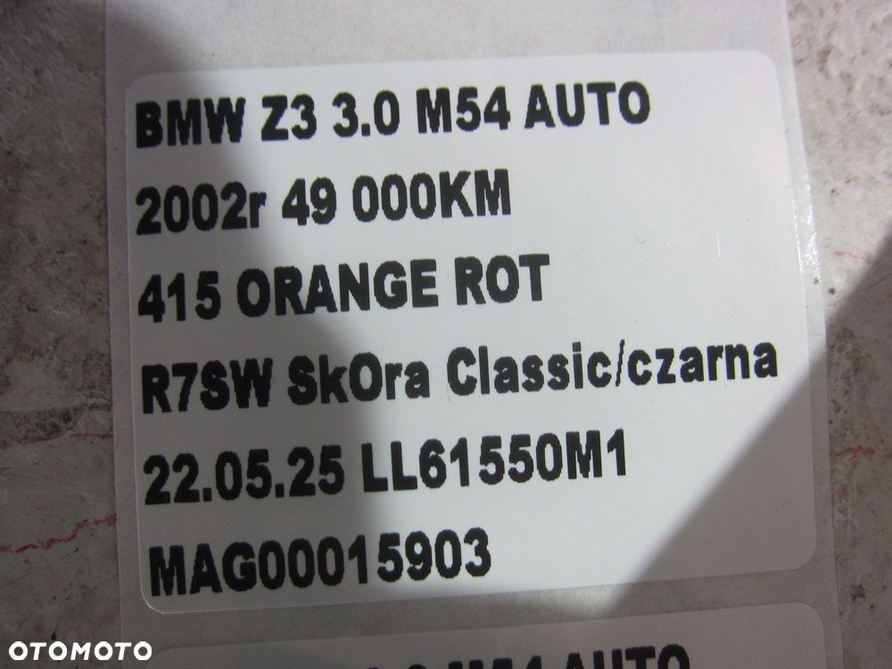 BMW E36 Z3 ABSORBER ODBÓJ ODBOJE ZDERZAKA TYLNEGO STREFA ZGNIOTU 8410751 - 15
