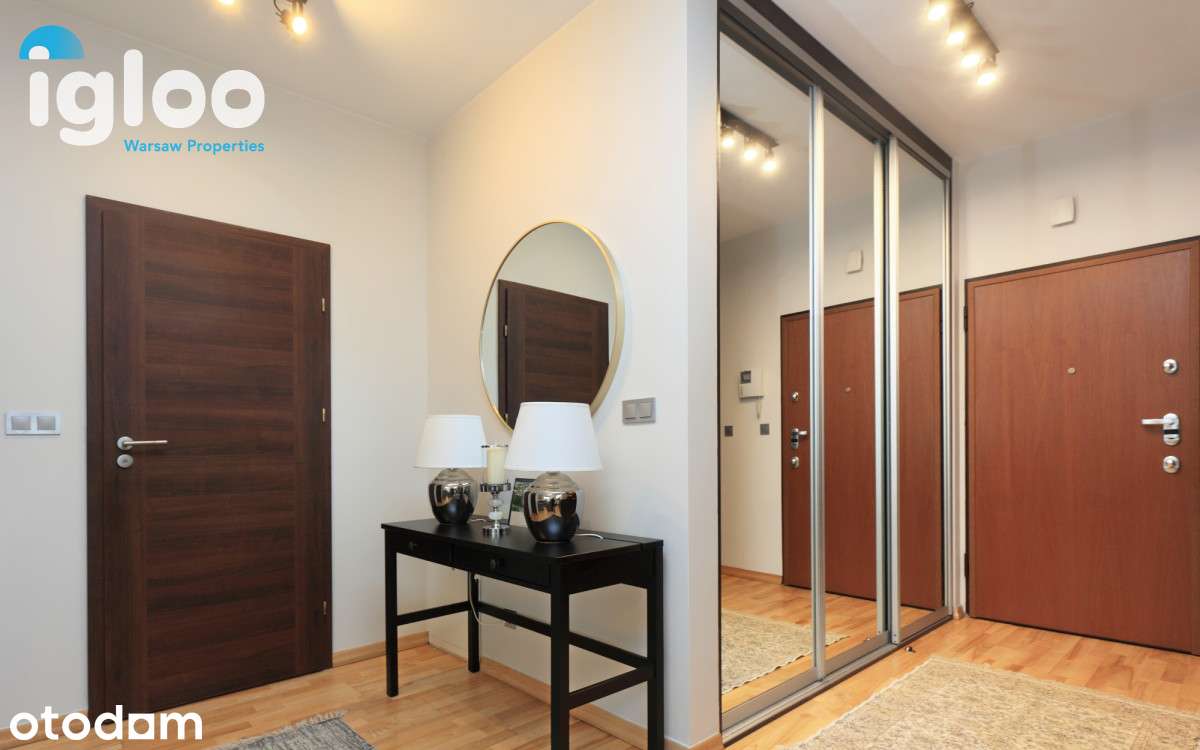 Trzypokojowy apartament z ogrodem- Marina Mokotów