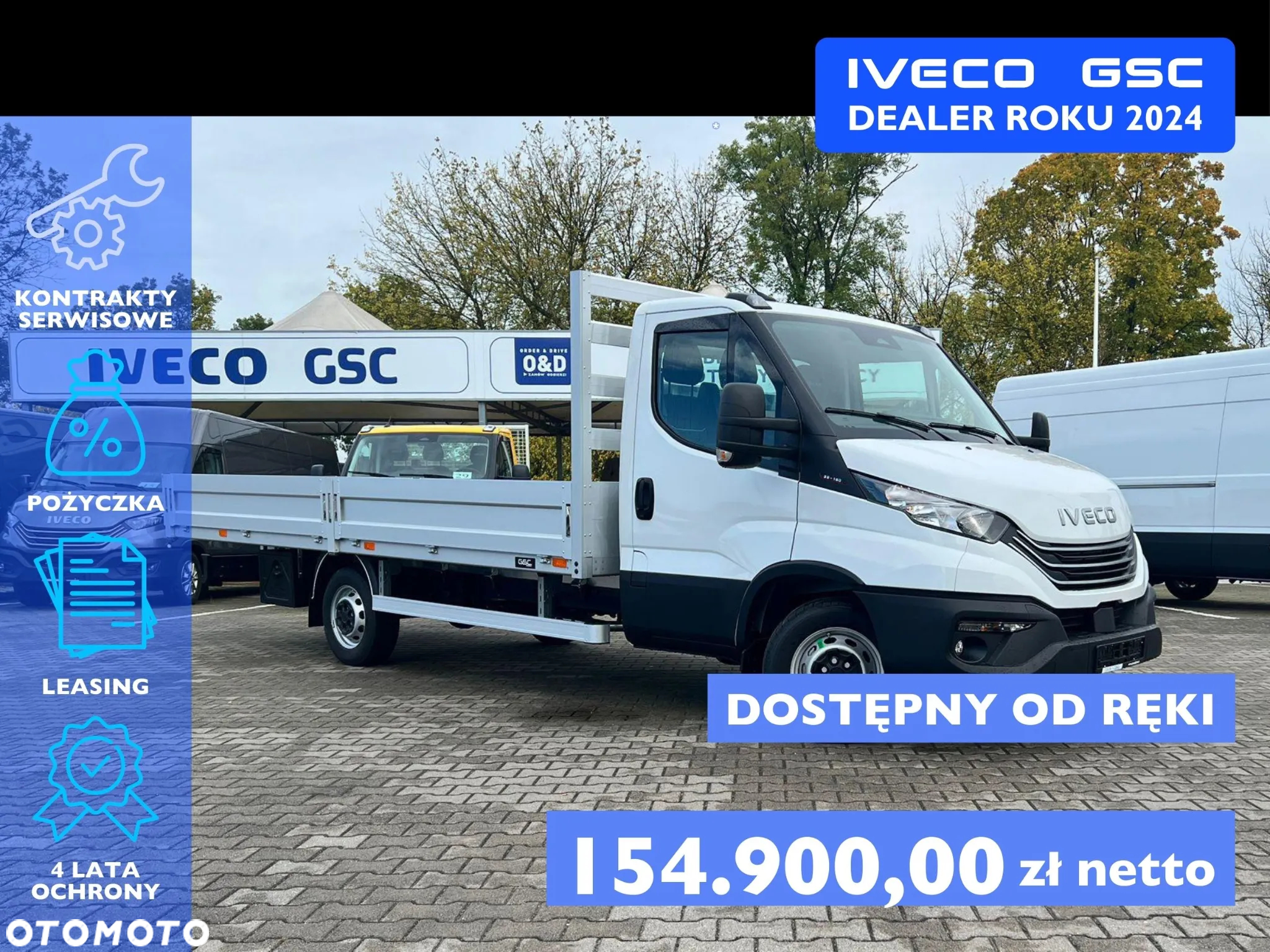 Iveco 35S16H3.0 DIesel 160 KM MT6 Skrzynia otwarta GSC! HIT! - 2