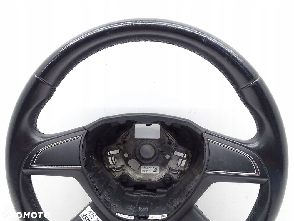 KIEROWNICA SKÓRA SKÓRZANA SKODA OCTAVIA III 5E 5E0419091P - 4